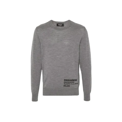 Knitwear > Round-neck Knitwear - - Dsquared2 - Modalova