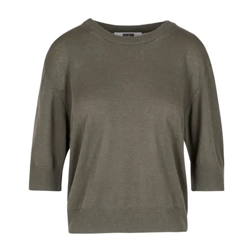 Knitwear > Round-neck Knitwear - - Mauro Grifoni - Modalova