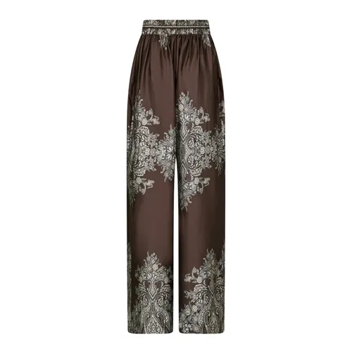 Trousers > Wide Trousers - - Neo Noir - Modalova