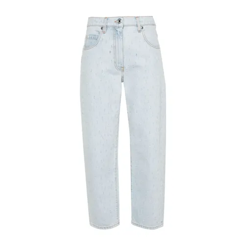Jeans > Straight Jeans - - Msgm - Modalova