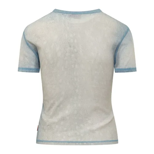 Diesel - Tops > T-Shirts - Blue - Diesel - Modalova
