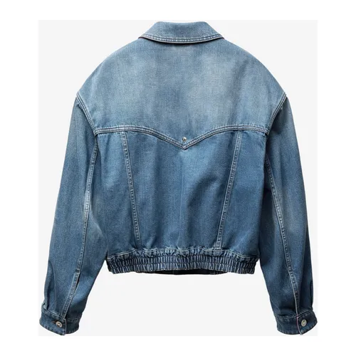 Blouses & Shirts > Denim Shirts - - Versace - Modalova