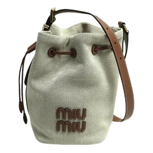Pre-owned > Pre-owned Bags > Pre-owned Bucket Bags - - Miu Miu Pre-owned - Modalova