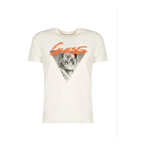 Guess - Tops > T-Shirts - Beige - Guess - Modalova