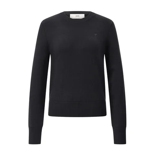 Knitwear > Round-neck Knitwear - - Ami Paris - Modalova