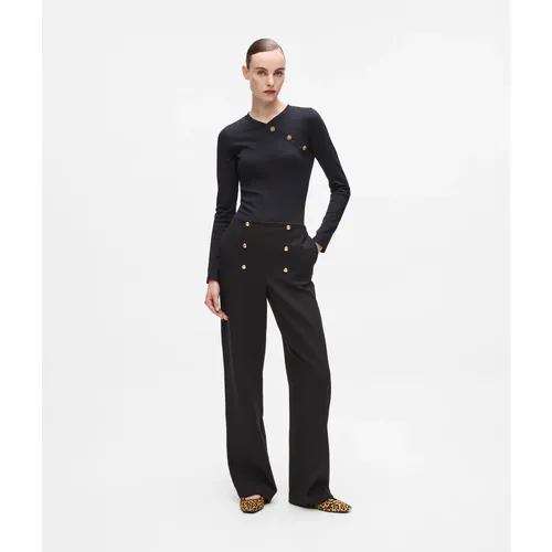 Trousers > Wide Trousers - - Karl Lagerfeld - Modalova