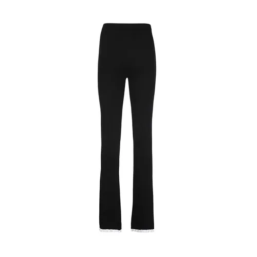 Trousers > Wide Trousers - - Msgm - Modalova