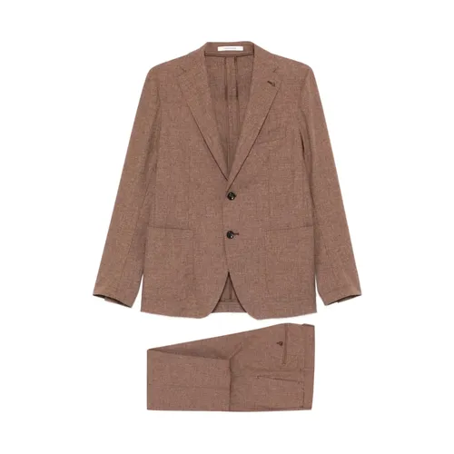 Suits > Suit Sets > Single Breasted Suits - - Tagliatore - Modalova