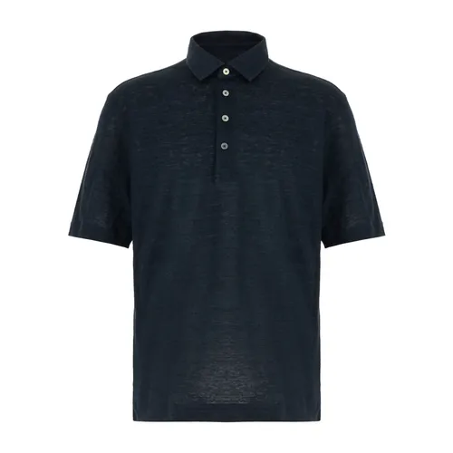 Zegna - Tops > Polo Shirts - Blue - Zegna - Modalova