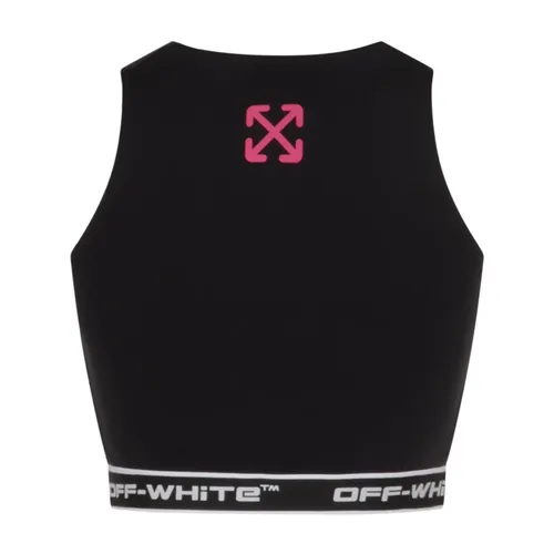 Tops > Sleeveless Tops - - Off White - Modalova