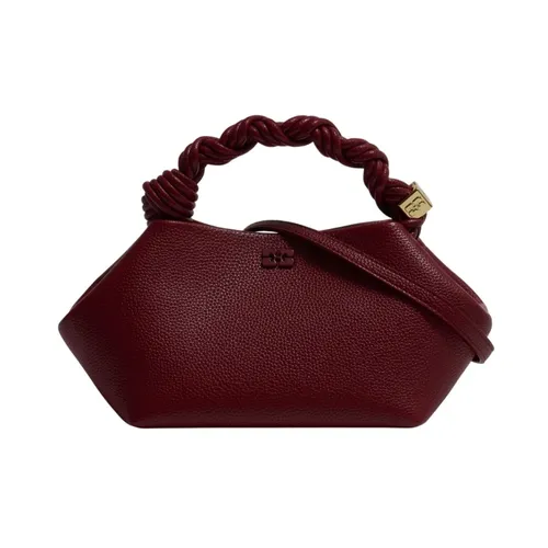 Ganni - Bags > Handbags - Red - Ganni - Modalova