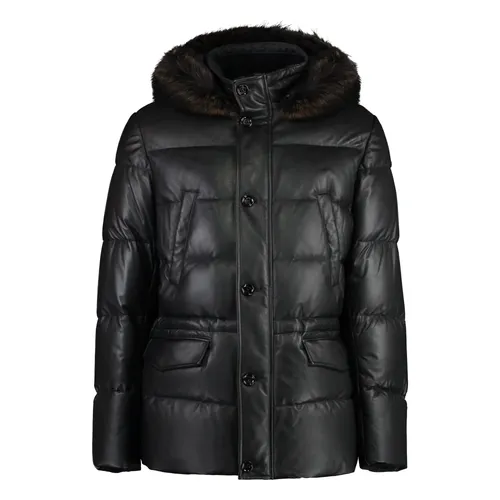 Jackets > Leather Jackets - - Moorer - Modalova