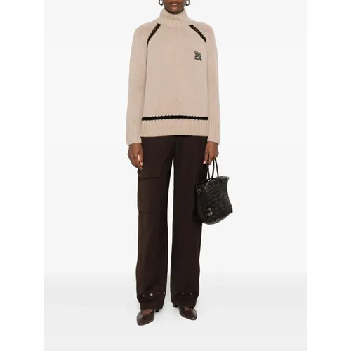 Knitwear > Turtlenecks - - Ermanno Scervino - Modalova