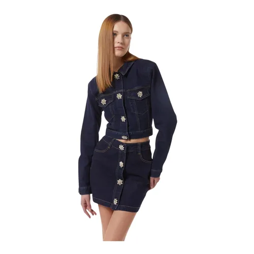 Jackets > Denim Jackets - - Silvian Heach - Modalova