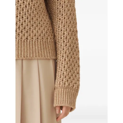 Knitwear > V-neck Knitwear - - Fabiana Filippi - Modalova
