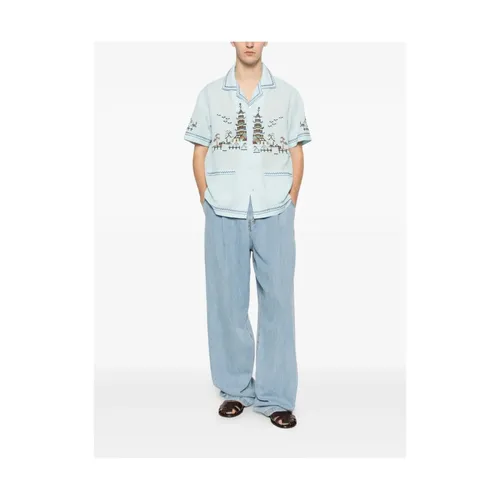 Shirts > Short Sleeve Shirts - - Baziszt - Modalova
