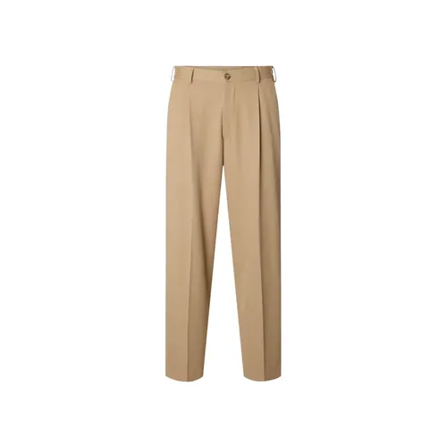 Trousers > Straight Trousers - - Selected Homme - Modalova
