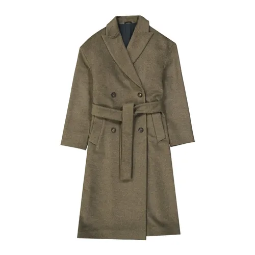 Coats > Double-Breasted Coats - - Brunello Cucinelli - Modalova