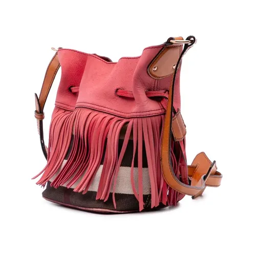 Pre-owned > Pre-owned Bags > Pre-owned Bucket Bags - - Burberry Vintage - Modalova