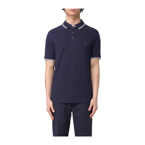 Fay - Tops > Polo Shirts - Blue - Fay - Modalova