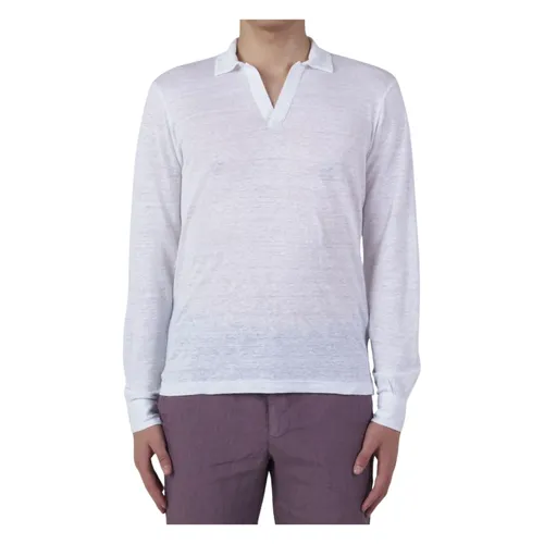 Malo - Tops > Polo Shirts - White - Malo - Modalova