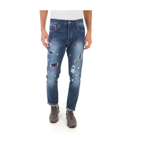 Jeans > Slim-fit Jeans - - Daniele Alessandrini - Modalova