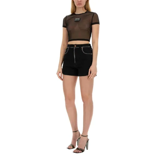 Shorts > Denim Shorts - - Versace Jeans Couture - Modalova