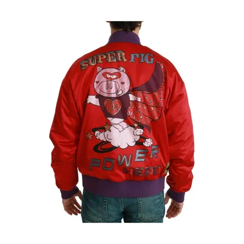 Jackets > Bomber Jackets - - Dolce & Gabbana - Modalova