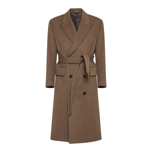 Coats > Belted Coats - - Lardini - Modalova