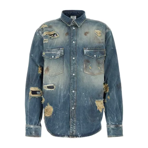 Shirts > Denim Shirts - - Vetements - Modalova