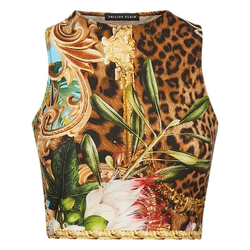 Tops > Sleeveless Tops - - Philipp Plein - Modalova
