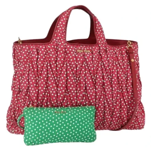 Pre-owned > Pre-owned Bags > Pre-owned Tote Bags - - Miu Miu Pre-owned - Modalova
