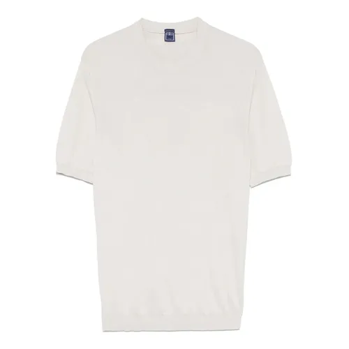 Fedeli - Tops > T-Shirts - Beige - Fedeli - Modalova