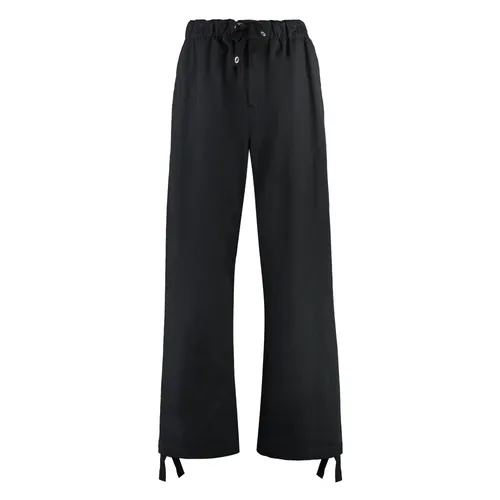 Trousers > Straight Trousers - - Versace - Modalova