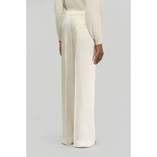 Trousers > Wide Trousers - - Semicouture - Modalova
