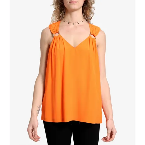 Tops > Sleeveless Tops - - Simona Corsellini - Modalova