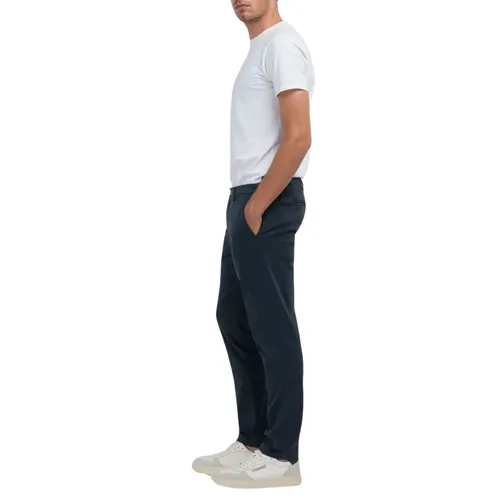Replay - Trousers > Chinos - Blue - Replay - Modalova