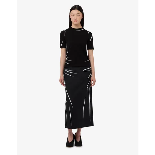 Skirts > Midi Skirts - - Moschino - Modalova