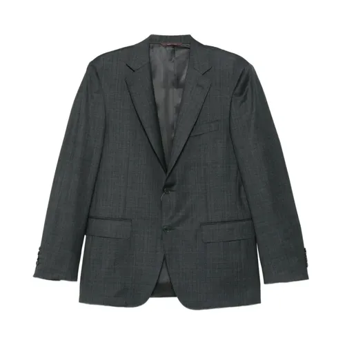 Canali - Jackets > Blazers - Gray - Canali - Modalova
