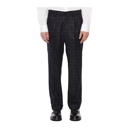Trousers > Straight Trousers - - Daniele Alessandrini - Modalova