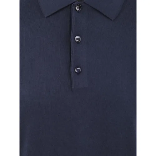 Malo - Tops > Polo Shirts - Blue - Malo - Modalova