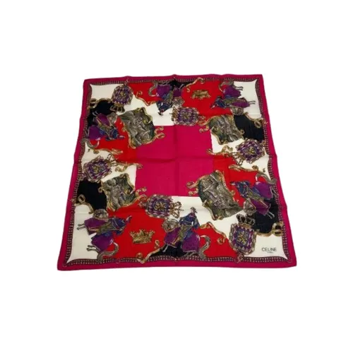 Pre-owned > Pre-owned Accessories > Pre-owned Scarves - - Celine Vintage - Modalova