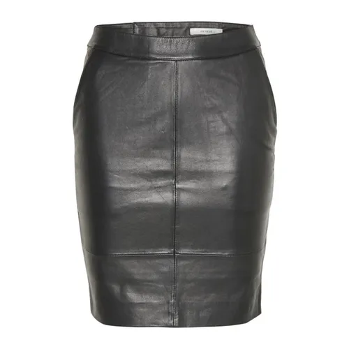 Skirts > Leather Skirts - - Gestuz - Modalova