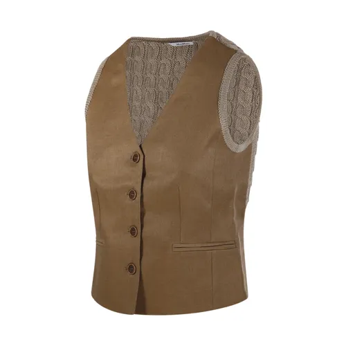 Jackets > Vests - - Max Mara - Modalova