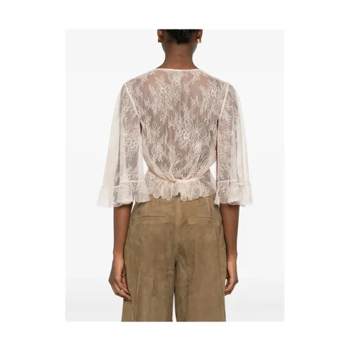 Blouses & Shirts > Blouses - - Alberta Ferretti - Modalova