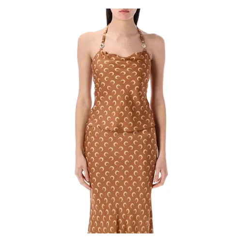 Tops > Sleeveless Tops - - Marine Serre - Modalova