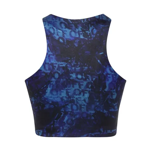 Tops > Sleeveless Tops - - Off White - Modalova