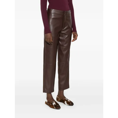 Trousers > Straight Trousers - - Twinset - Modalova