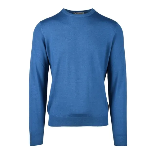 Knitwear > Round-neck Knitwear - - Filippo De Laurentiis - Modalova