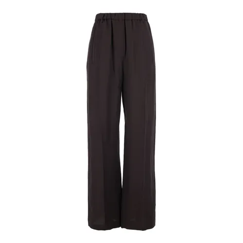 Trousers > Wide Trousers - - Tela - Modalova